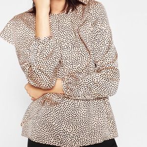 Zara Polka Dot Blouse